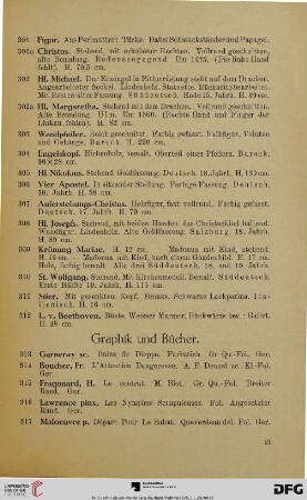 Graphik und Bücher (Nr. 313-347)
