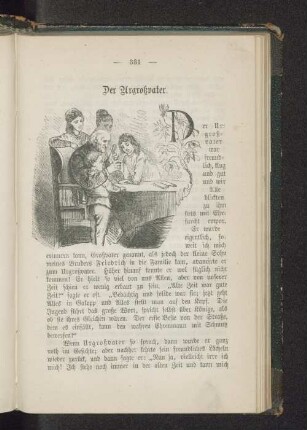 Der Urgroßvater.