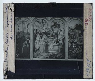 Campin, Grablegungs-Triptychon (Seilern-Triptychon)