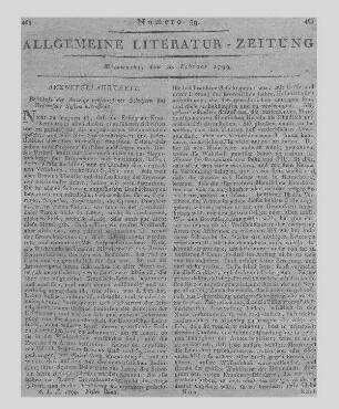 Schmid, C. C. E.: Wörterbuch zum leichtern Gebrauch der Kantischen Schriften. 4. verm. Aufl. Nebst einer Abhandlung. Jena: Cröker 1798