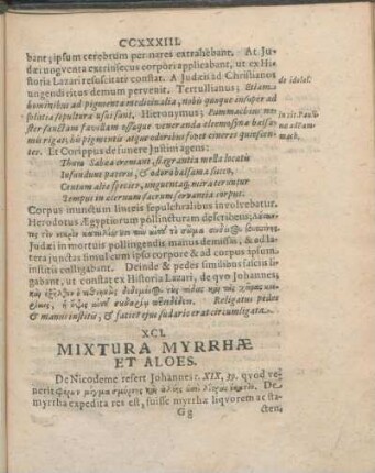XCI. Mixtura Myrrhæ Et Aloes.