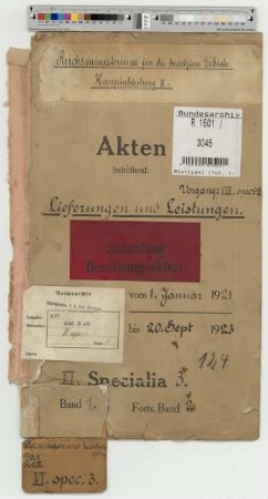 Lieferungen und Leistungen: Bd. 1