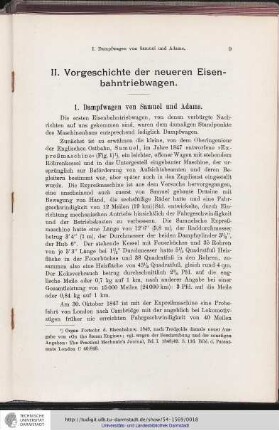 II. Vorgeschichte der neueren Eisenbahntriebwagen