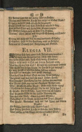 [Elegia VII. - Elegia XVI.]