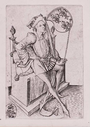 Spielkarte, Wappenkönig