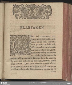 Praefamen