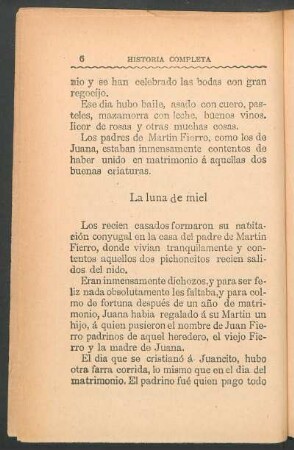 La luna de miel