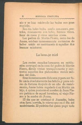 La luna de miel