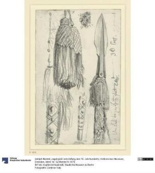 Jagdspieß vom Anfang des 16. Jahrhunderts, Historisches Museum, Dresden