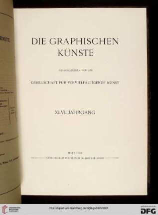 46: Die Graphischen Künste