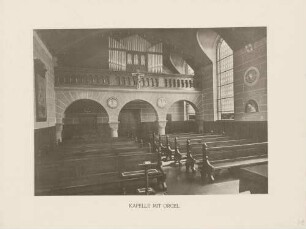 "Kapelle mit Orgel" im Viktoria-Pensionat in Karlsruhe