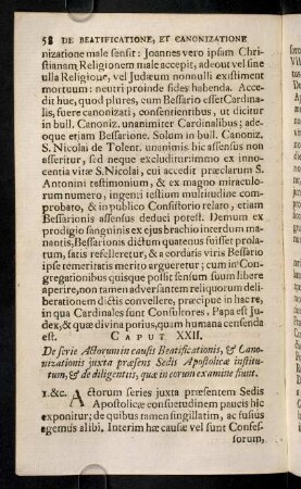 58-68, Caput XXII - XXV