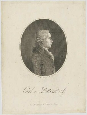 Bildnis des Carl v. Dittersdorf