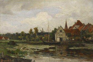 Ansicht von Schwaan bei Rostock
