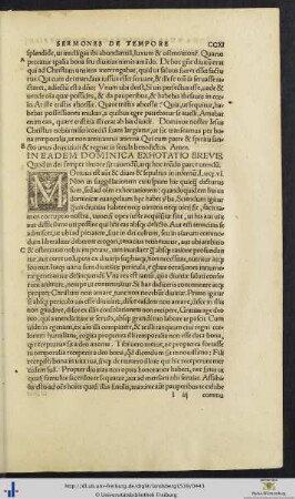 Exhortatio Brevis