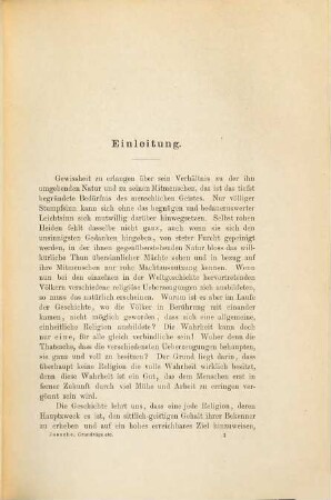 Die Grundzüge einer Allgemeinen Weltanschauung
