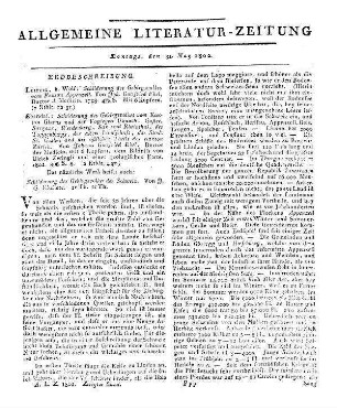 1802: Allgemeine Literatur-Zeitung