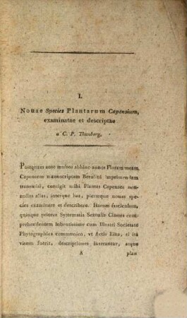Phytographische Blätter. 1,1/2, 1,1/2. 1803
