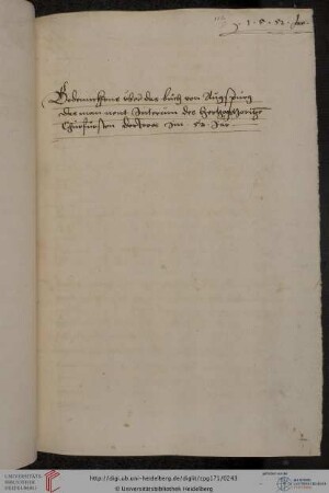 Schrift sächsischer Theologen gegen das Interim, 1552