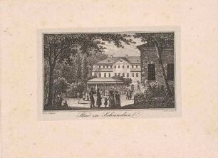 Heilanstalt und Kurbad in Schandau (Bad Schandau) in der Sächsischen Schweiz