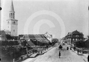Rigaer Straße in Mitau