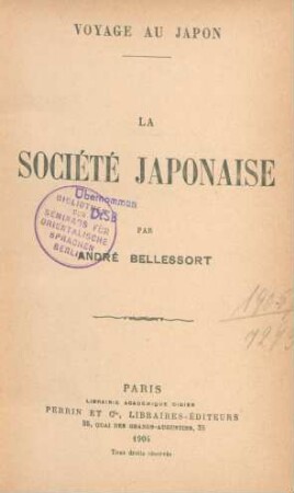 La société japonaise : voyage au Japon