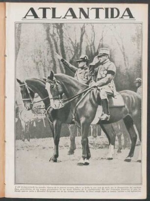 Mariscal Díaz y Mussolini