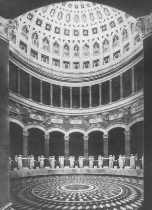 Kelheim, Befreiungshalle, Kuppelsaal; Gärtner, Friedrich von; Klenze, Leo von