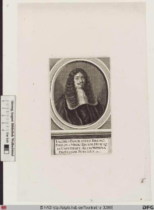 Bildnis Jacob Pancratius Bruno