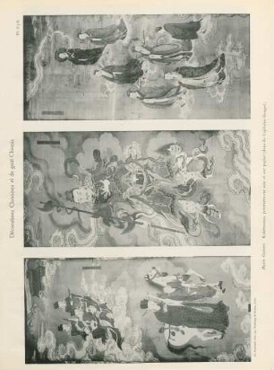 Pl. 6, 7, 8. Musée Guimet. Kakémonos, peintures sur soie et sur papier (dons du Capitaine Gouget)