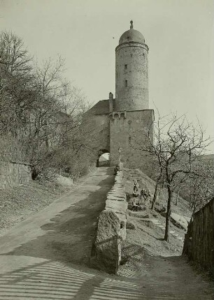 Bautzen, Blick zu Neutor und Neuer Wasserkunst