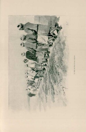 Le fils du roi et son escorte