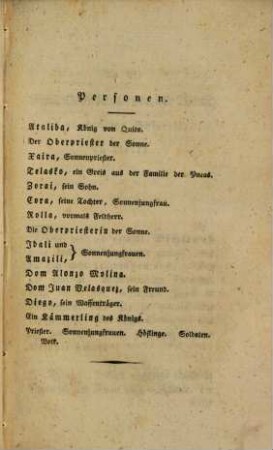 Die Sonnen-Jungfrau : ein Schauspiel ; in fünf Akten