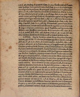 Diss. iur. de foro seculari et eccles. in Imperio R.G. competente