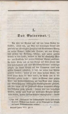 1-33 Das Episcopat