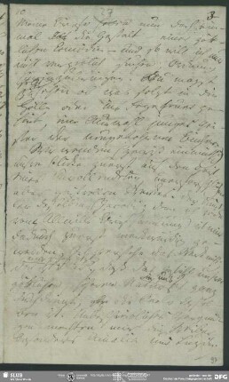 Eigenh. Brief von Friedrich von Schlegel an August Wilhelm von Schlegel, o.O., 04.07.1792
