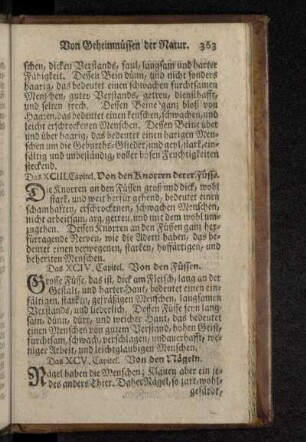 Das XCIII. Capitel. Von den Knorren derer Füsse.