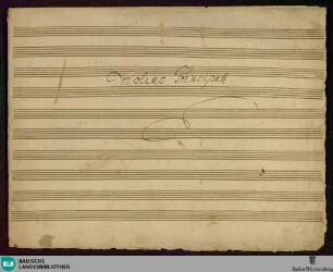 Variations - Don Mus.Ms. 1637 : vl, orch; E