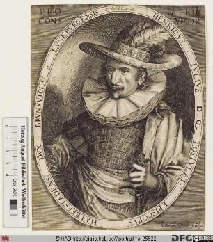 Bildnis Heinrich Julius, Herzog zu Braunschweig-Lüneburg-Wolfenbüttel (reg. 1589-1613)
