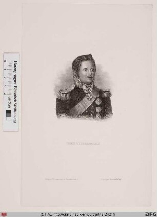 Bildnis Ludwig Adolph Peter Graf Wittgenstein (1834 Fürst) von Sayn-W.-Ludwigsburg