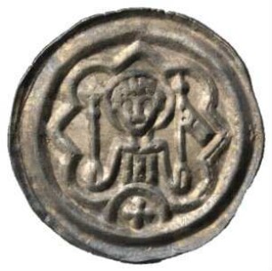 Fundmünze, Brakteat, 1232 - 1253