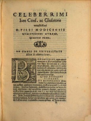 Quaestiones aureae