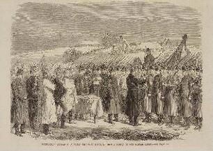 Ordensverleihung in Hoptrup an österreichische Truppen 1864