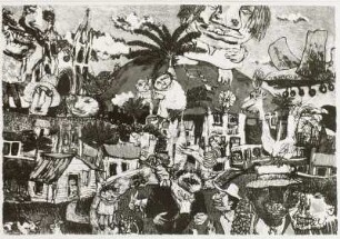Lithographie 4 (Das Leben auf dem Lande)