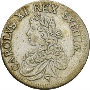2 Mark des Königs Karl XI. von Schweden, 1667