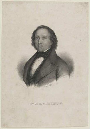 Bildnis des J. G. A. Dr. Wirth