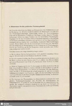 4. Erkenntnisse für den praktischen Trocknungsbetrieb