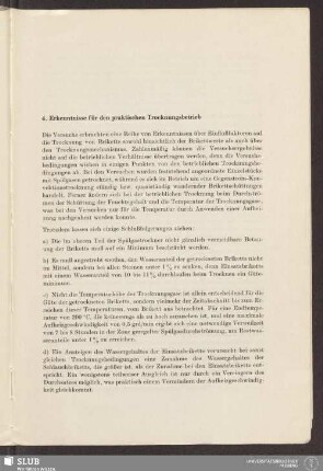 4. Erkenntnisse für den praktischen Trocknungsbetrieb