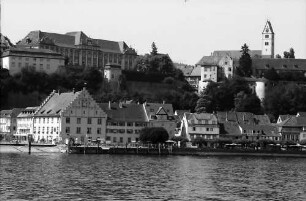 Meersburg: Seeansichten: Schloss, Hafen u.a.