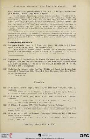 Konvolute (Nr.1238-1256)